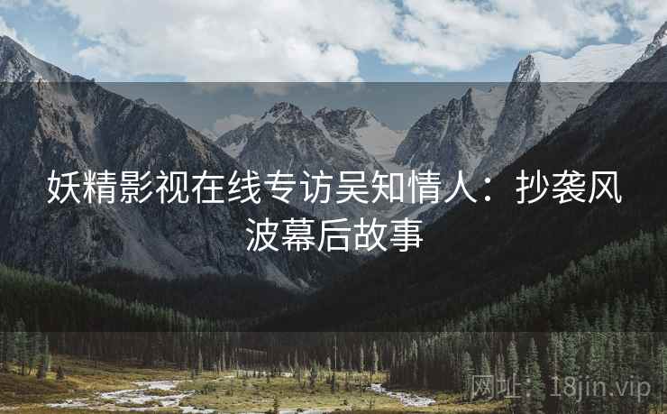 妖精影视在线专访吴知情人：抄袭风波幕后故事