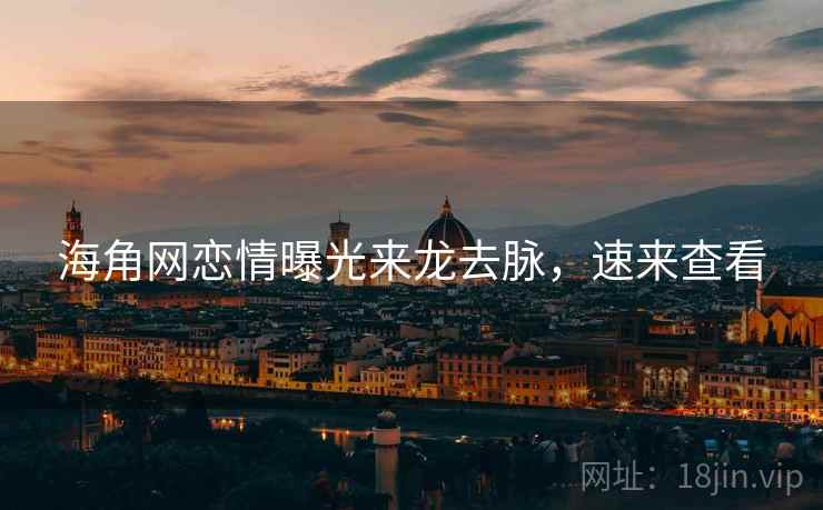 海角网恋情曝光来龙去脉，速来查看